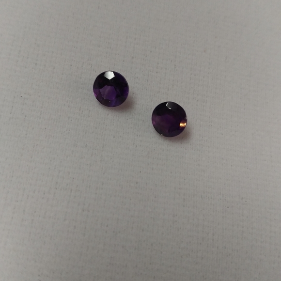 Amethyst, faceted, ready to set - Picture 4 of 6